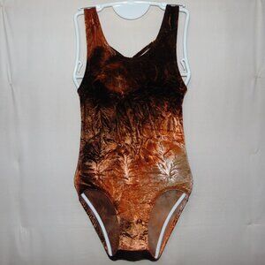 Cathy Georgerian Brown Velvet Leotard 8